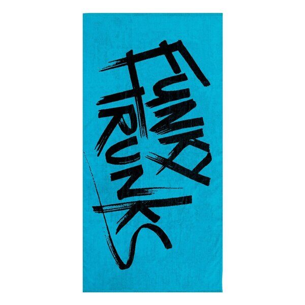 Полотенце Funky tagged blue